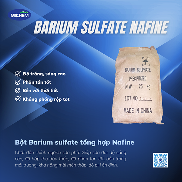 Barium Sulfate Nafine - Hoá Chất Michem - Công Ty CP Michem Việt Nam